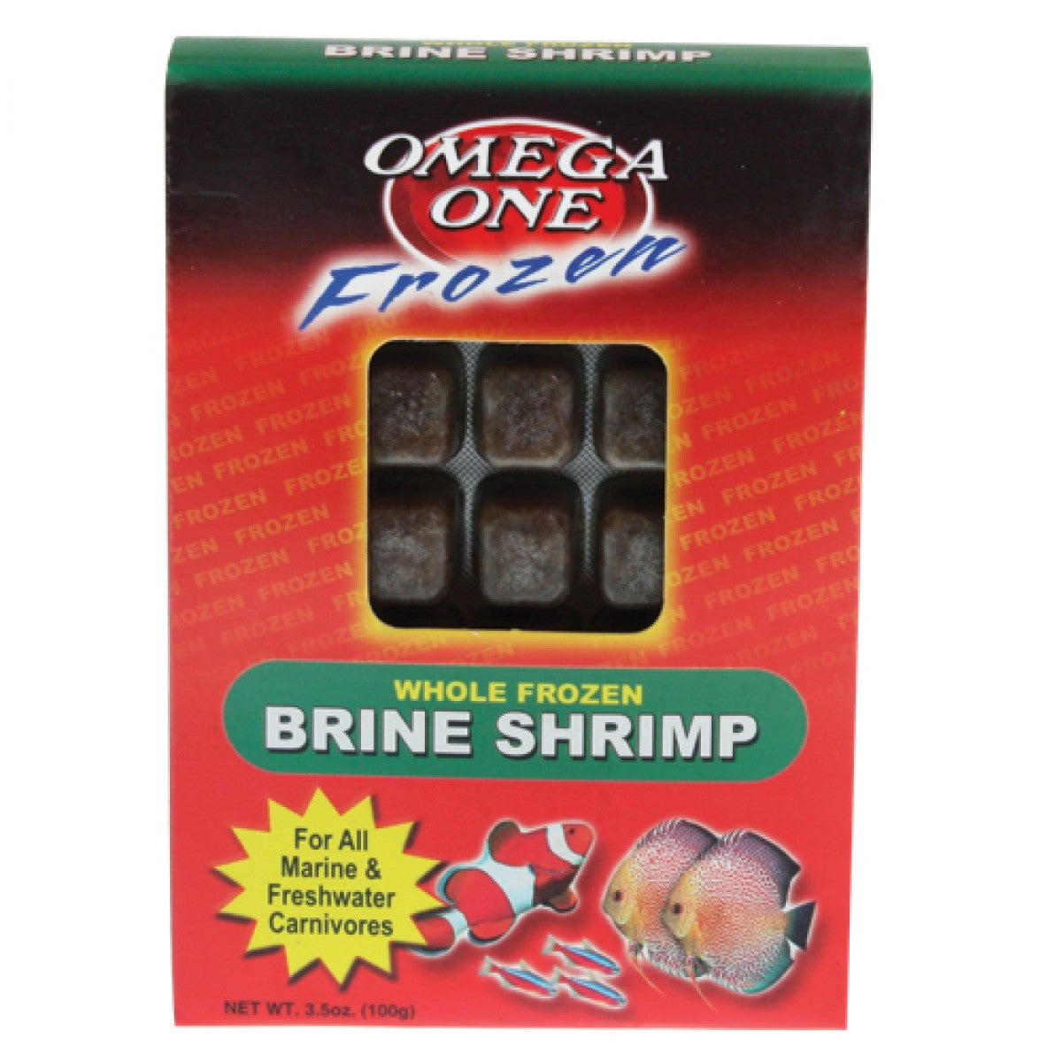 Whole Frozen Brine Shrimp Omega One: Only for instore Purchase